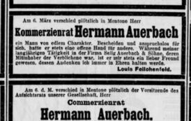 Nekrologi - Berliner Tagesblatt, nr 129, 12.03.1914 r. źr&oacute;dło: dfg-viewer.de
