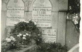 Rodzinny grobowiec rodziny Wierzbickich na tzw. nowym cmentarzu w Kcyni. Z archiwum rodziny Wierzbickich