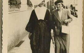 1937 annastyp, henwes&oacute;ł, nieznana zakonnica