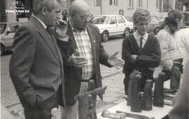 Od lewej p. Grabiszewski, p. Boguszyński. Z archiwum Piotra Makarewicza