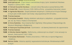 Agenda - drugi dzień konferencji 