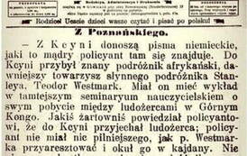 Głos Śląski, 17.06.1905 r. Nadesłał Roman Tadych 