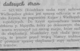 R&oacute;żdżkarz szuka ropy naftowej