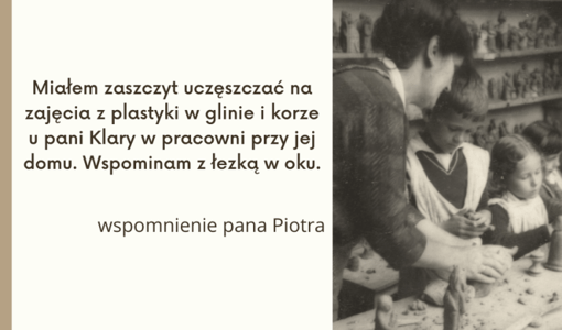 Urodziny Klary - wspomnienie pana Piotra 