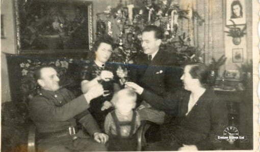 Boże Narodzenie 1946 r. Z archiwum Beaty Mrowińskiej