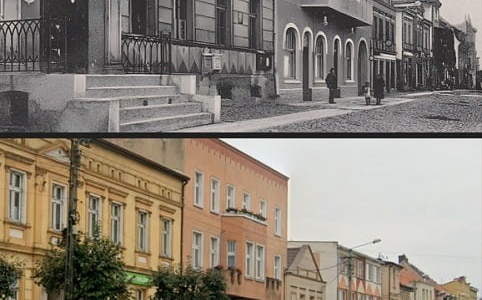 Apteka pod Orłem. Widok historyczny i współczesny. Zestawił Tomasz Kmiotek 