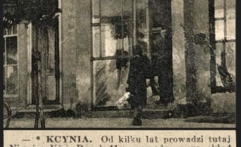 Sklep J. Kiri w Kcyni. Nadesłał Tomasz Kmiotek 