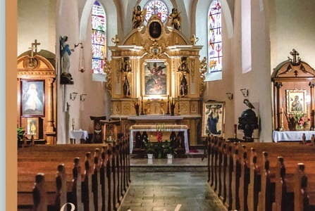 Strażnik wiary nad Kcynią. Maciej Biegun. Kcynia 2025.