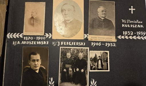 Fragment kroniki parafialnej. Archiwum Parafii w Buku