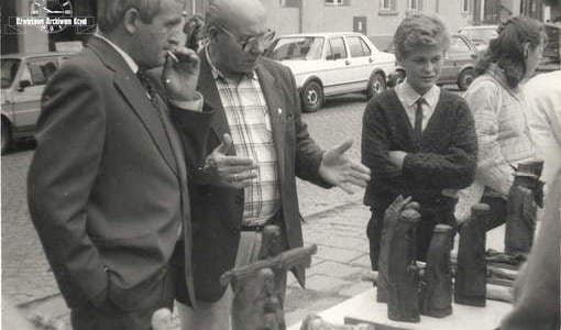 Od lewej p. Grabiszewski, p. Boguszyński. Z archiwum Piotra Makarewicza