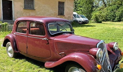 Zabytkowy Citroen. Fot. M. Daniel 