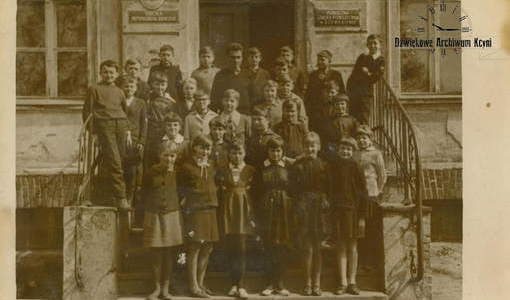 Klasa VI. Rok szkolny 65/66 r. Zdjęcie z archiwum Ewy Kubiak