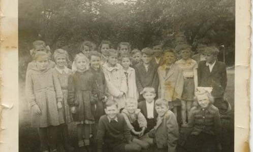 Pamiątka lat szkolnych. Z archiwum Małgorzaty Dobosz 
