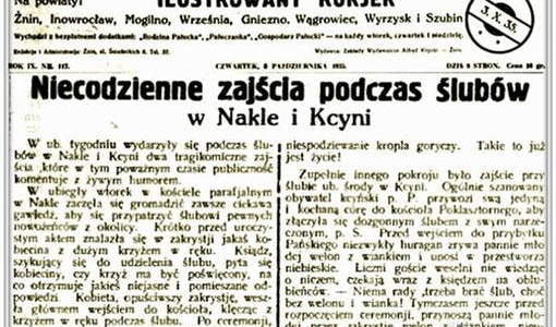 Niecodzienne zajścia podczas ślubów. Nadesłał Roman Tadych