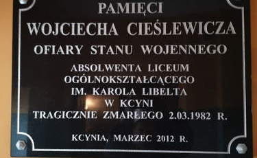 Szkoła pamięta o Wojtku