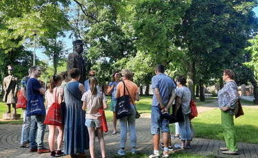 Spacer botaniczny - nareszcie mogliśmy się spotkać!
