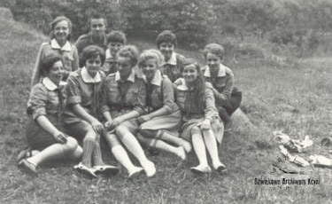 Początki ZHP w Kcyni - wywiad z Haliną Polcyn 