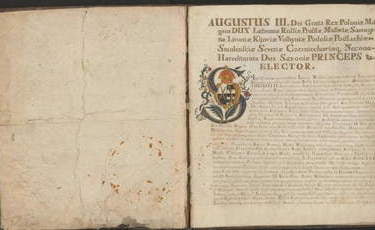 O trunkach i pijatykach za panowania Augusta III Sasa