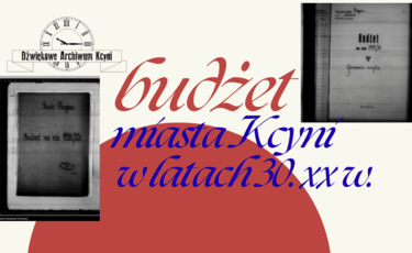 Budżet Kcyni w międzywojniu