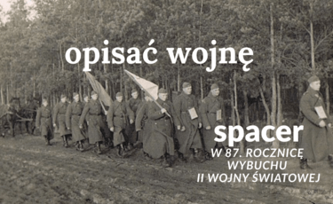 Opisać wojnę - zaproszenie 
